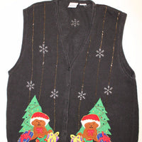 Duo Christmas Bears- Large Christmas Sweater