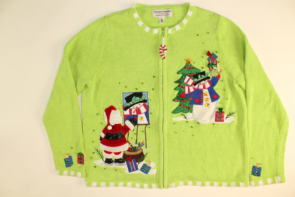 Paintnite Santa- Medium Christmas Sweater