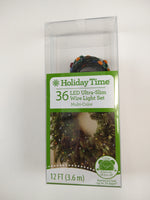 
              Holiday Time 36 ct ultra Slim LED Mini Lights Battery Powered Multi colored
            