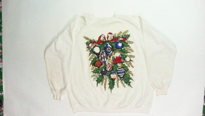 Ornament Wreath-Large Christmas Sweater