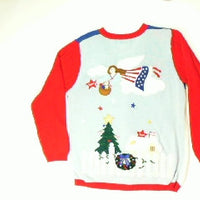 Peace at Holiday Home-Small Christmas Sweater