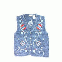 Red White Blue Holiday-Small Christmas Sweater