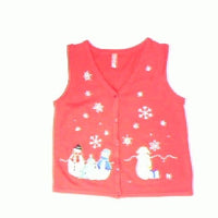 Snowman Festivities-Small Christmas Sweater
