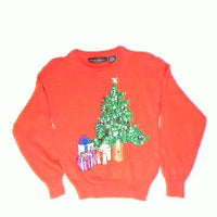 Shimmer Shine and Jingle Tree-X Small Christmas Sweater
