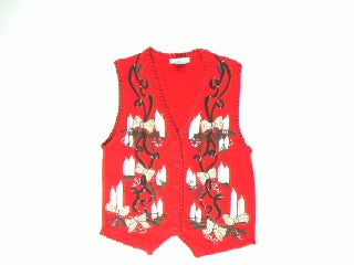 Flickering Bows of Christmas-Small Christmas Sweater