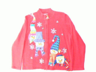 Rainbow Jester-Small Christmas Sweater