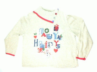 Spell It Out-Large Christmas Sweater