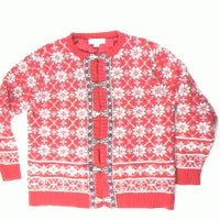 Snowflake Flair-Medium Christmas Sweater