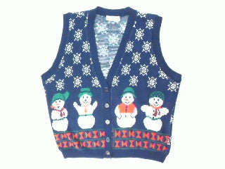 Standing In The Snow-Large Christmas Sweater