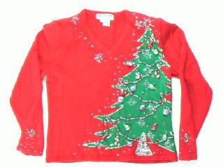 How Lovely Are Your Branches X Small Christmas Sweater