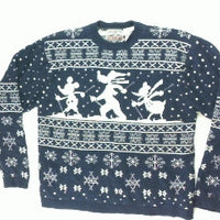 Taking A Strut Through the Woods-Large Christmas Sweater