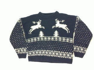 Flying Reindeer-Small Christmas Sweater