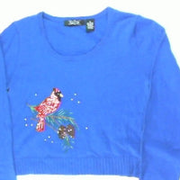 Go Redbirds-X Small Christmas Sweater