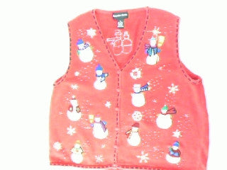 What To  Do Snowmen Everywhere- Large Christmas Sweater