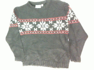 Snowing In A Row-X Small Christmas Sweater
