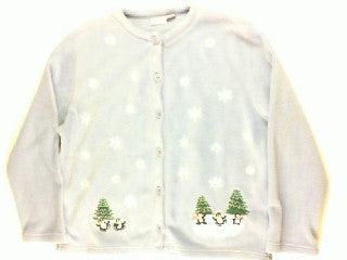 Ice Pond Party-Large Christmas Sweater