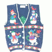 Snowman Activities-Small Christmas Sweater