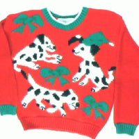 Put A Bow On The Puppy-X Small Christmas Sweater