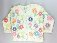 
              Wearing My Flower Garden-Small Flower Sweater
            