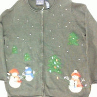 Strung In The Lights- Large Christmas Sweater