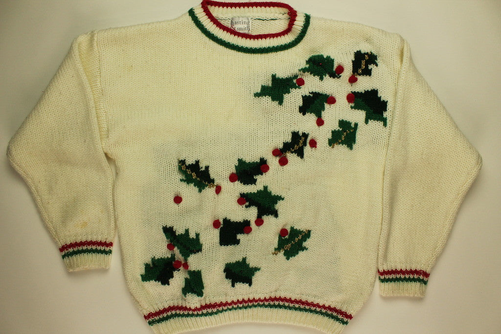 Light Up My Holly- X Small Christmas Sweater
