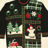 Sparkle In The Season- Small Christmas Sweater