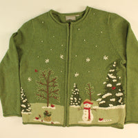 Snowman Forrest- Medium Christmas Sweater