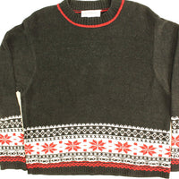 Formal Flakes- Large Christmas Sweater