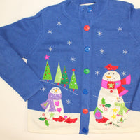 Frosty Good Time- Medium Christmas Sweater