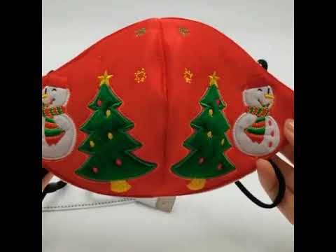 Christmas Light Up Rechargeable Sound Sensor Fiber Optic Mask