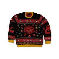 
              New D&D Dungeons and Dragons Holiday Christmas Sweater
            