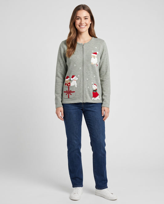 All I Want for Christmas is a Pup Or Two-Small Christmas Sweater
