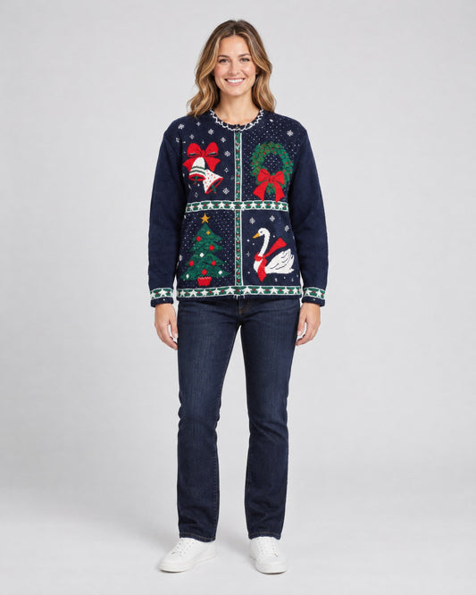 It's a 4 Square Christmas!  XX Large, Christmas sweater