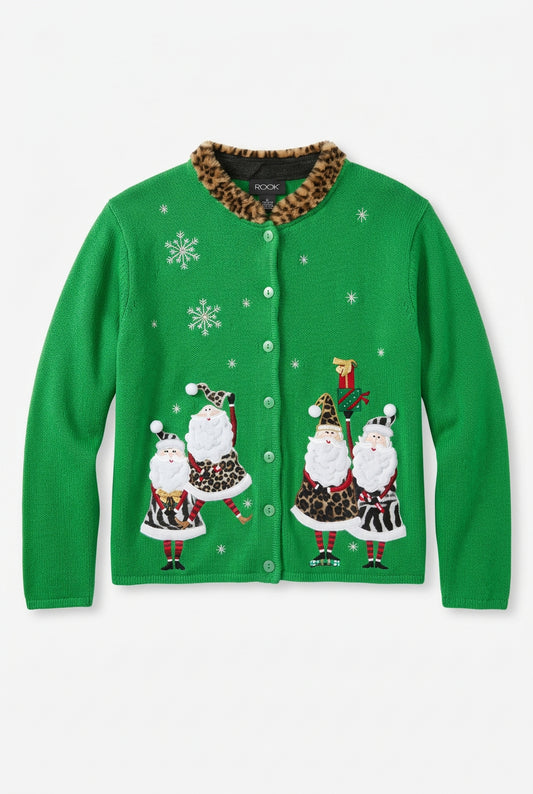 Santas in Drag. Size Large, Christmas Sweater