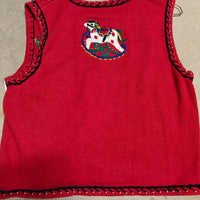 Golden Beads. Size XS, Christmas Sweater