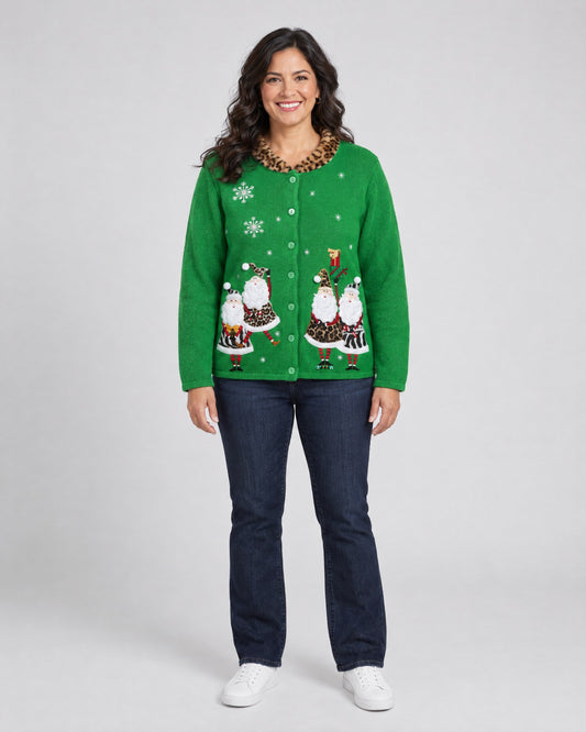 Santas in Drag. Size Large, Christmas Sweater