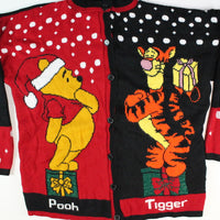 Pooh and Tigger's Christmas, extra Large, Christmas Sweater