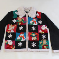 Holiday Friends, Small, Christmas sweater