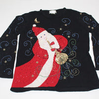 Musical Santa, Small, Christmas sweater