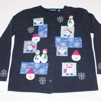 Snowmen and Snowflakes,  Small,  Christmas sweater