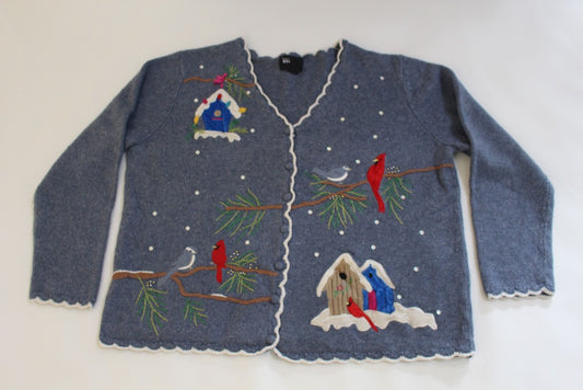Christmas is for the birds!  X Large, Christmas sweater