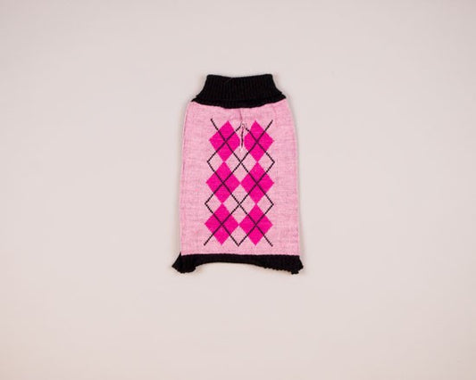 Pink Argyle