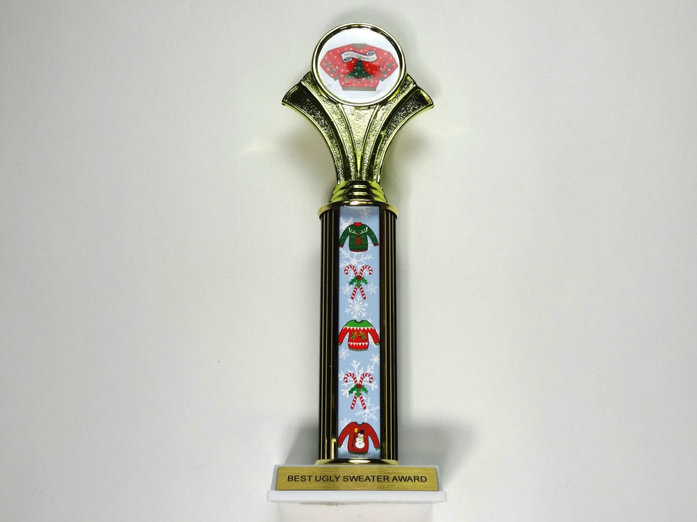 Best Ugly Sweater Award Trophy 12