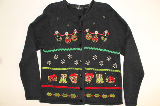Leapord Packages-X Small Christmas Sweater