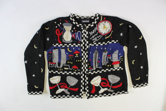Celebrating New Year's in New York, X Small, New Year's Eve, Christmas Sweater