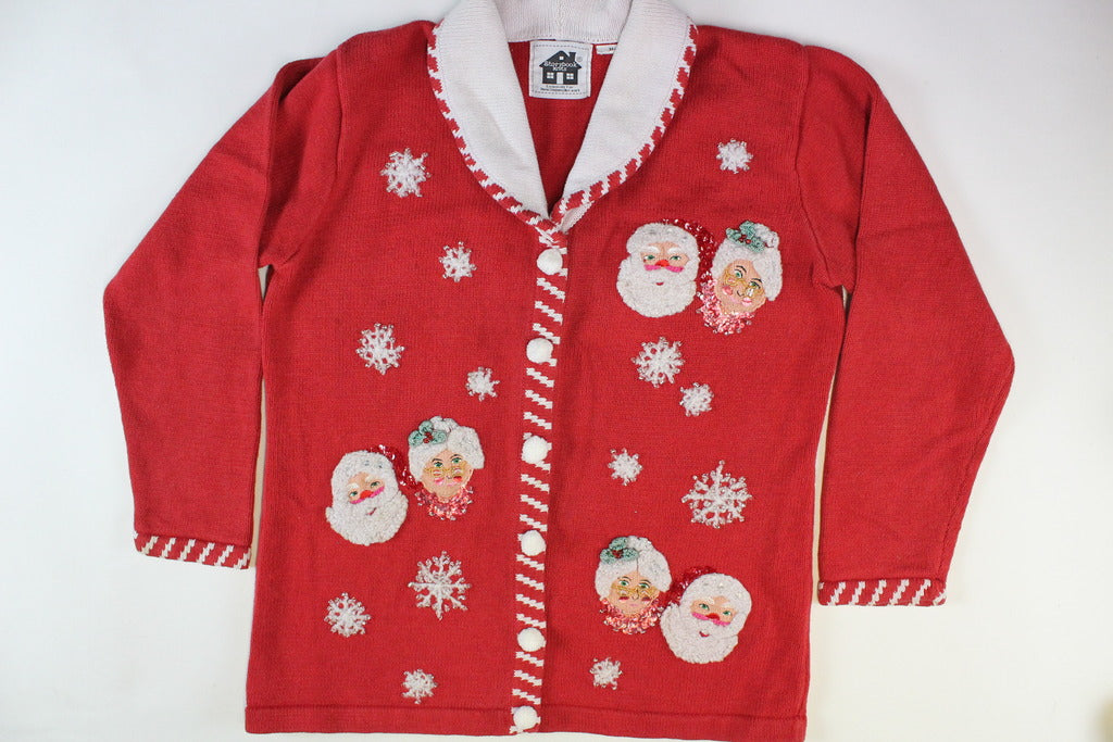 Mr and mrs claus ugly sweater best sale