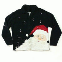 Santas Candy Canes-Small Christmas Sweater