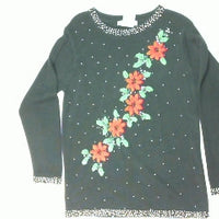 Beaded Elegence-Small Christmas Sweater