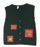 Red and Gree-X Small Christmas Sweater
