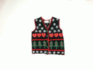 Hearts A Tree-X Small Christmas Sweater